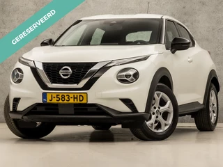 Nissan Juke 1.0 DIG-T Acenta Sport (APPLE CARPLAY, GROOT NAVI, CAMERA, GETINT GLAS, LM VELGEN, LED KOPLAMPEN, SPORTSTOELEN, CRUISE, ZWART HEMEL, NIEUWE APK, NIEUWSTAAT)