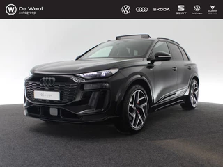 Audi Q6 e-tron 83 kWh 252 pk S edition | Glazen panoramadak | Trekhaak, mechanisch draaibaar | S line zwart leder-kunstleder