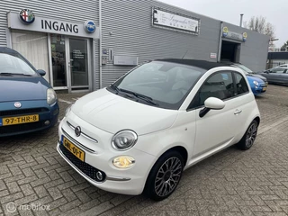 Hoofdafbeelding Fiat 500C Fiat 500 Cabrio 1.0 Hybrid Dolcevita NAVI LEDER PDC