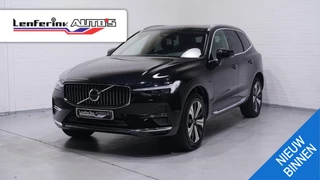 Volvo XC60 2.0 T8 Plug-in hybrid AWD Plus Bright NAP 1e eigen. ACC ECC led verlichting bestuurderstoel electrisch met memo draadlaas telefoonladen  DAB Harman-Kardon Pano-dak trekhaak PDC camera 360