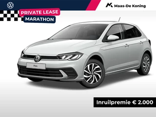 Volkswagen Polo Life Edition 1.0 TSI 95 pk 5 versn. Hand · Achteruitrijcamera · regensensor ·