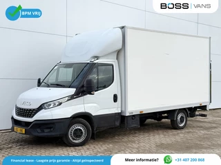 Hoofdafbeelding Iveco Daily Iveco Daily 35S18 3.0 Laadklep Automaat 840kg Laadvermogen LED Climate Bakwagen Meubelbak KofferControl Adaptieve Cruise Control Standkachel Camera Navigatie