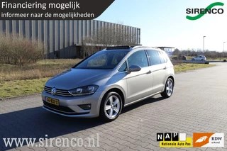 Volkswagen Golf Sportsvan 1.2 TSI highline leder panodak autopark stoelverwarming dsg automaat hoge zit climate&cruise control trekhaak