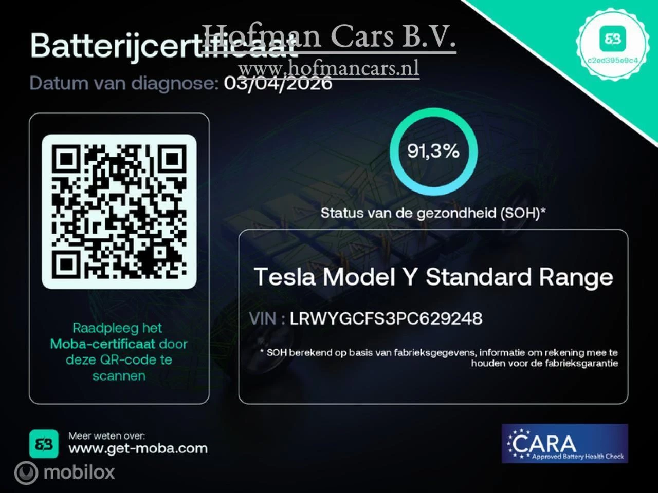 Hoofdafbeelding Tesla Model Y