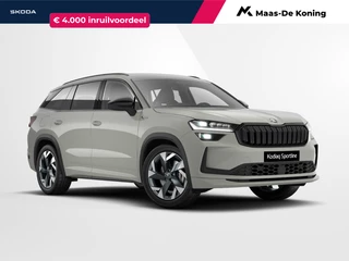 Škoda Kodiaq Sportline Business 1.5 TSI PHEV 150 kW / 204 PK SU V | Trekhaak wegklapbaar | Steel Grey | 4000,- inruilvoordeel!!