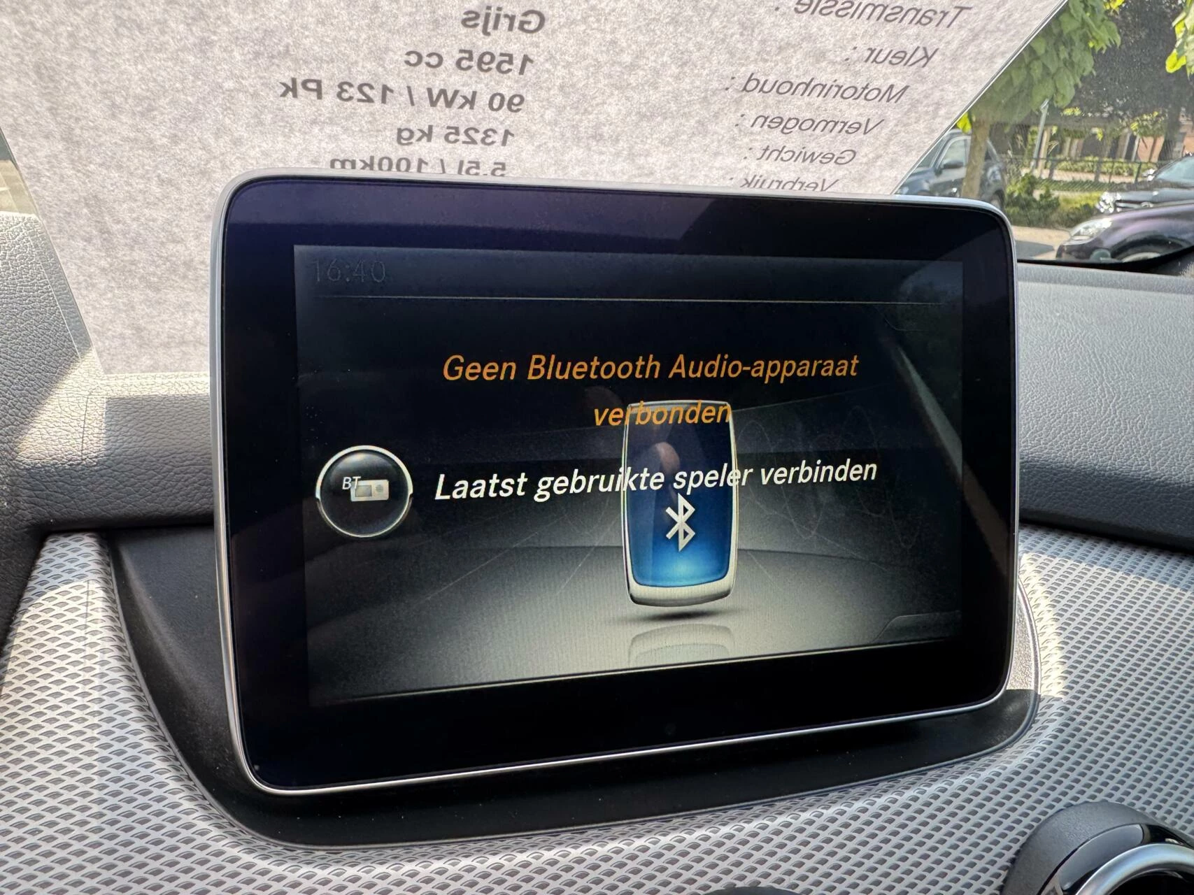Hoofdafbeelding Mercedes-Benz B-Klasse