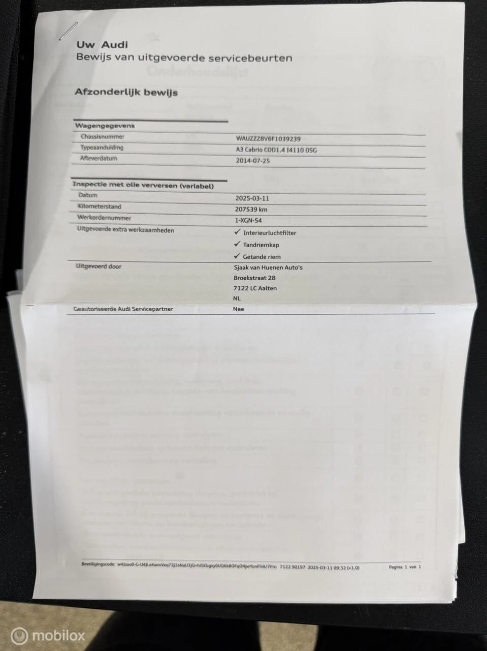 Hoofdafbeelding Audi A3