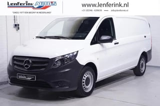 Hoofdafbeelding Mercedes-Benz Vito Mercedes-Benz Vito 116 CDI 163 pk Lang Automaat Airco, Camera Apple Carplay, PDC V+A, 270 Graden Achterdeuren, 3-Zits