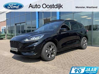 Ford Kuga 2.5 PHEV ST-Line 225PK Panodak Elek. Trekhaak Winterpack Adaptive Cruise Elek. Achterklep Navi Climate Camera Keyless All-Seasons *1500KG Trekgewicht*