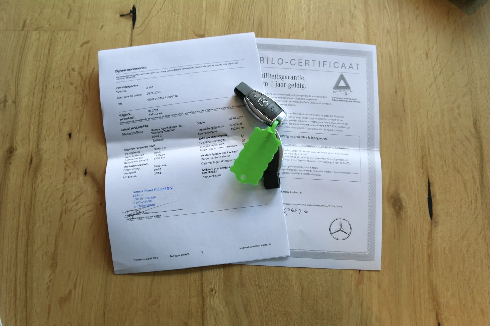 Hoofdafbeelding Mercedes-Benz B-Klasse