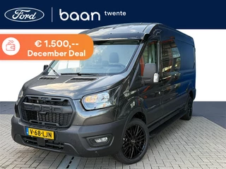 Ford Transit 350 L3H2 Baan Twente Edition 165 PK | Camera | Trekhaak | Apple Carplay & Android Auto | Winter Pack |