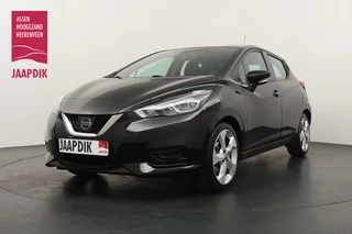 Hoofdafbeelding Nissan Micra Nissan Micra BWJ 2018 1.0L 71 PK Acenta TREKHAAK / AIRCO / CRUISE / CARPLAY / LMV 17 INCH /