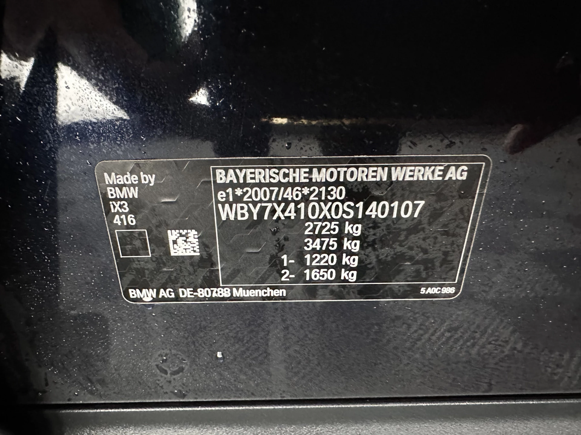 Hoofdafbeelding BMW iX3