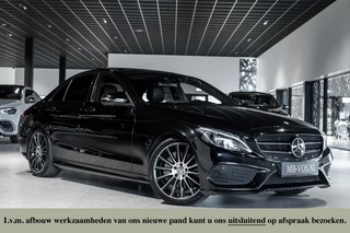 Mercedes-Benz C-Klasse 400 4-M AMG Night|Panorama|19"|Burmester|360|Distronic