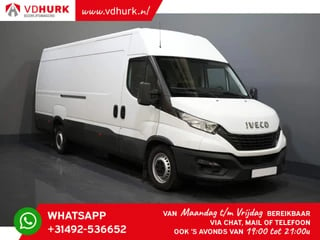 Iveco Daily 3.0 L4H2 180 pk Carplay/ Camera/ Navi/ Cruise/ PDC/ Gev. stoel