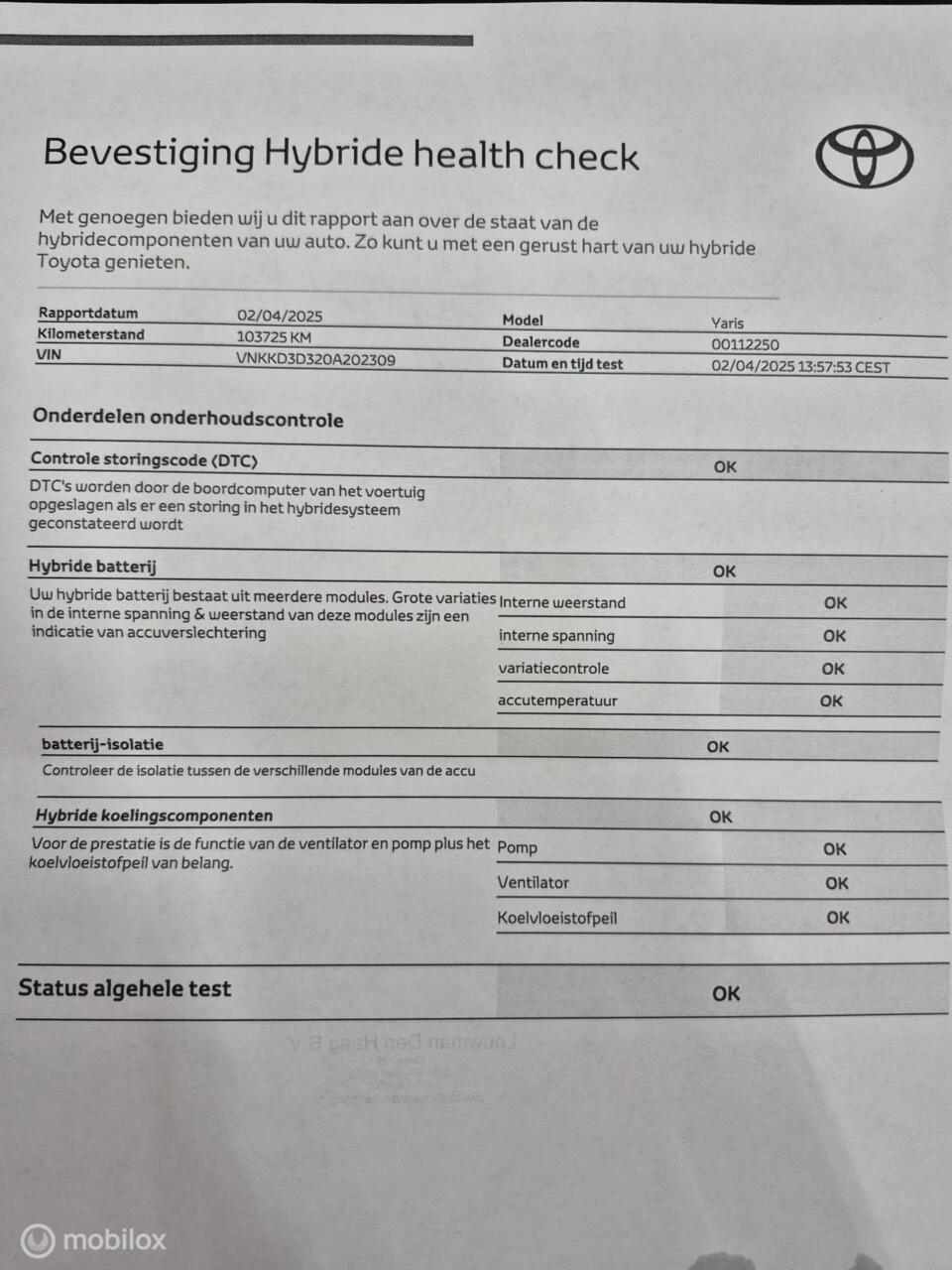 Hoofdafbeelding Toyota Yaris