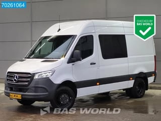 Mercedes Sprinter 517 CDI Automaat Dubbellucht L2H2 Trekhaak LED Airco Cruise Navi Camera 10m3 Airco Trekhaak Cruise control