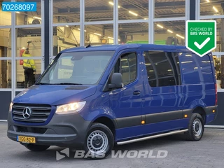 Mercedes Sprinter 314 CDI Automaat Dubbel Cabine L2H1 Trekhaak 7 zitplaatsen Airco Cruise Camera 7m3 Airco Dubbel cabine Trekhaak Cruise control