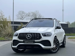 Mercedes GLE-klasse 350 de 4MATIC AMG Panoramadak|Burmester® |Luchtvering|Carbon|Camera 360°|Head-up|TV|Keyless|Sfeerverlichting