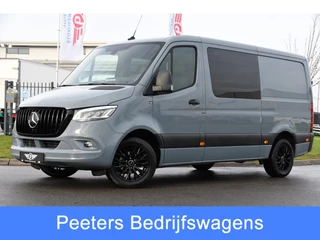Mercedes-Benz Sprinter 317 1.9 CDI DC L2H1 RWD PB Edition Camera, Cruise, Carplay, 170pk, Automaat, LED, Stoelverwarming, NAVI, Multimedia, Uniek! Dubbel cabine