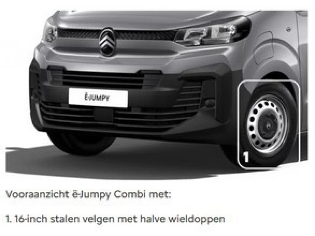 Hoofdafbeelding Citroën ë-Jumpy Combi