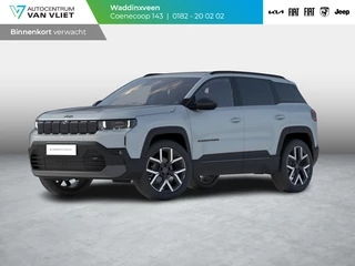 Hoofdafbeelding Jeep Compass Jeep Compass First Edition 74 kWh | Adapt. Cruise | Camera | Carplay | 20" | Elektr. A-Klep | Navi | Winter Pack