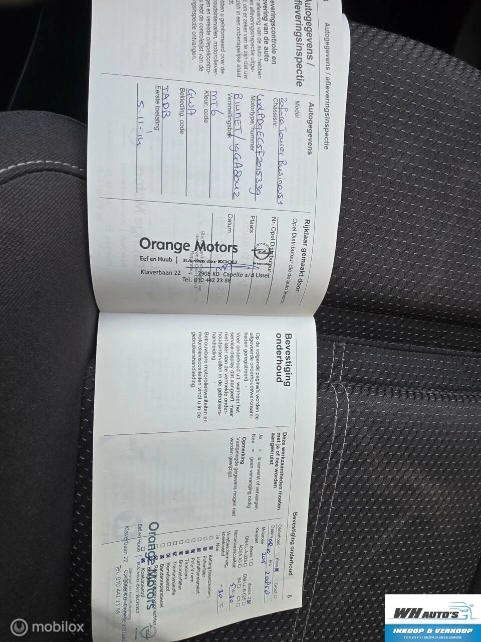 Hoofdafbeelding Opel Zafira