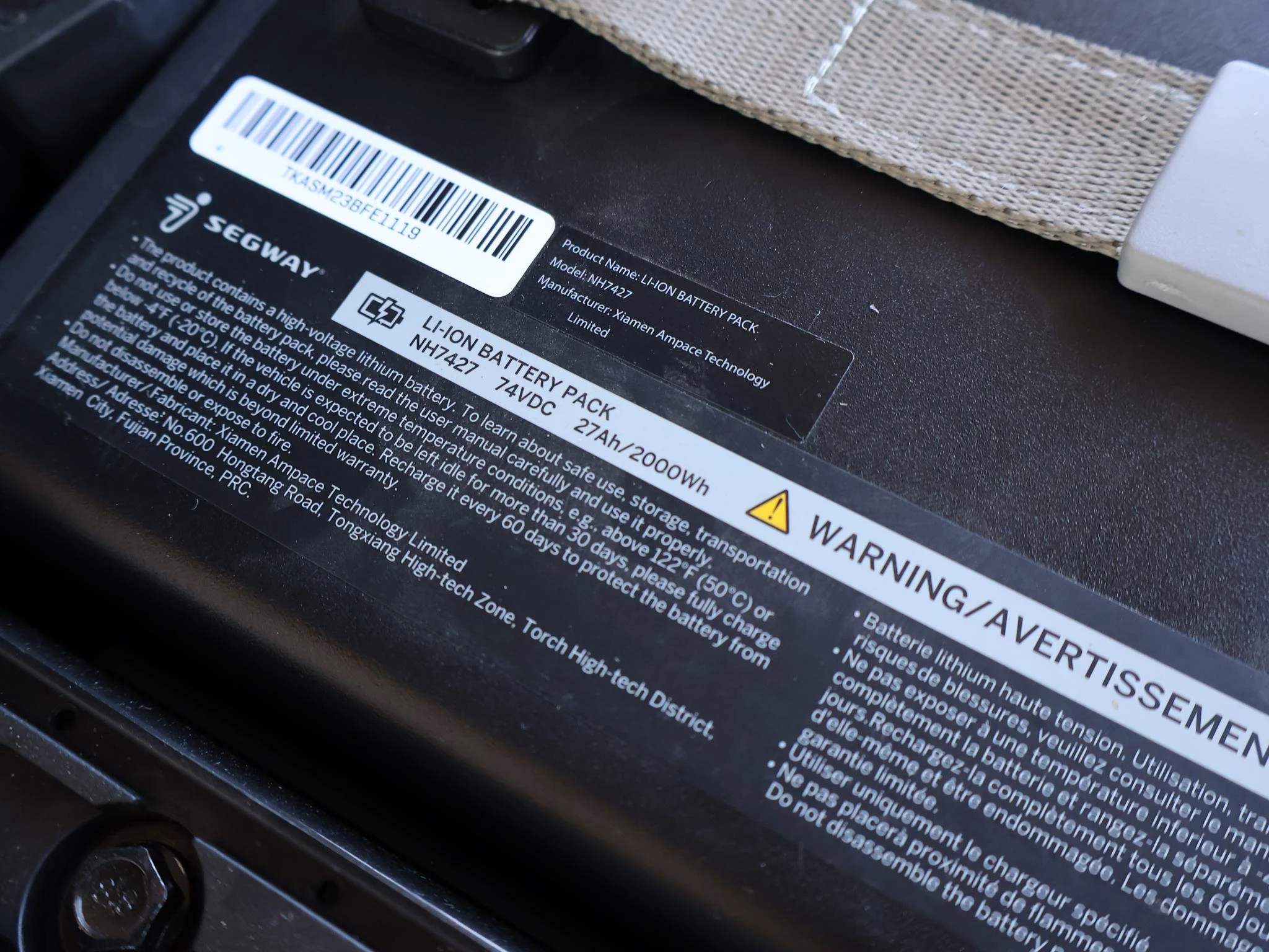 Hoofdafbeelding Segway E300SE