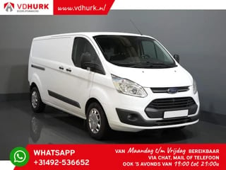 Ford Transit Custom 320 L2 2.0 TDCI Aut. 130 pk E6 2x Schuifdeur/ Cruise/ Stoelverw./ PDC/ Airco