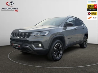 Jeep Compass 4xe 240pk Plug-in Hybrid Trailhawk 4x4 Keyless ACC Navi Lane Assist Camera Leder Climate Control LED Velgen