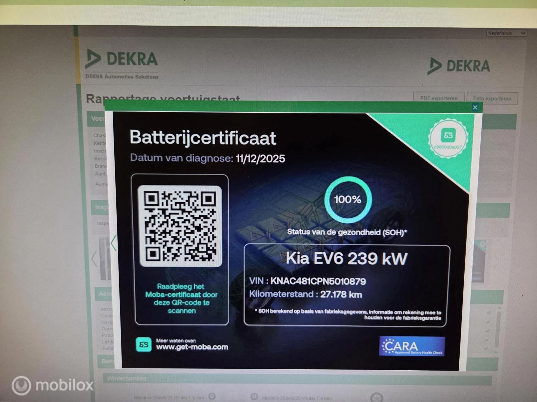 Hoofdafbeelding Kia EV6