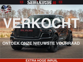 Dodge Ram 1500 Night Premium | Full Option | De Meest Luxe Pick-Up in zijn Klasse | Comfortabele Dubbele Cabine met Royale 5 Zitplaatsen | BPM vrij | Nu Leverbaar uit Voorraad | Voorraad Nr 2200 - 0886