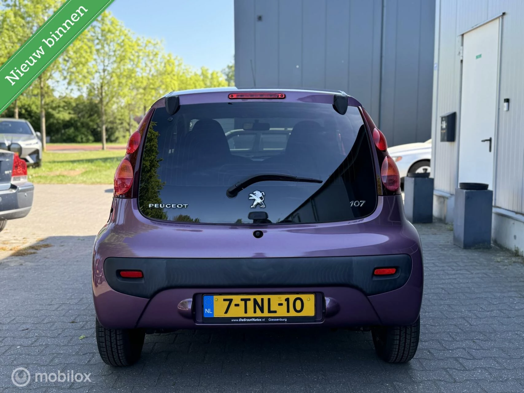 Hoofdafbeelding Peugeot 107