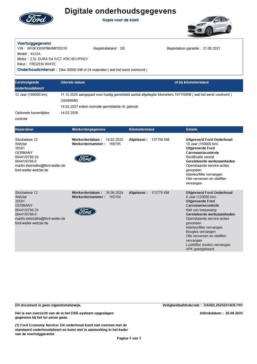 Hoofdafbeelding Ford Kuga