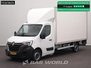 Renault Master 145PK Laadklep Bakwagen LED Navi Airco Cruise Euro6 Meubelbak Koffer Airco Cruise control