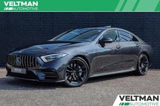 Hoofdafbeelding Mercedes-Benz CLS Mercedes CLS-klasse AMG 53 4MATIC+ PANO HEAD UP BURMESTER LUCHTVERING EDITION