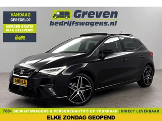 SEAT Ibiza 1.0 TSI FR 116PK Pano Virtual LED Sfeer Beats Audio Camera Carplay Clima Cruise Navi 18"LMV PDC