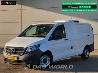 Hoofdafbeelding Mercedes-Benz Vito Mercedes Vito Koelwagen L2H1 230v-stekker Airco Cruise Camera Euro6 L2 Koel Koeler Kühl Kühler Kühlwagen Airco Cruise control