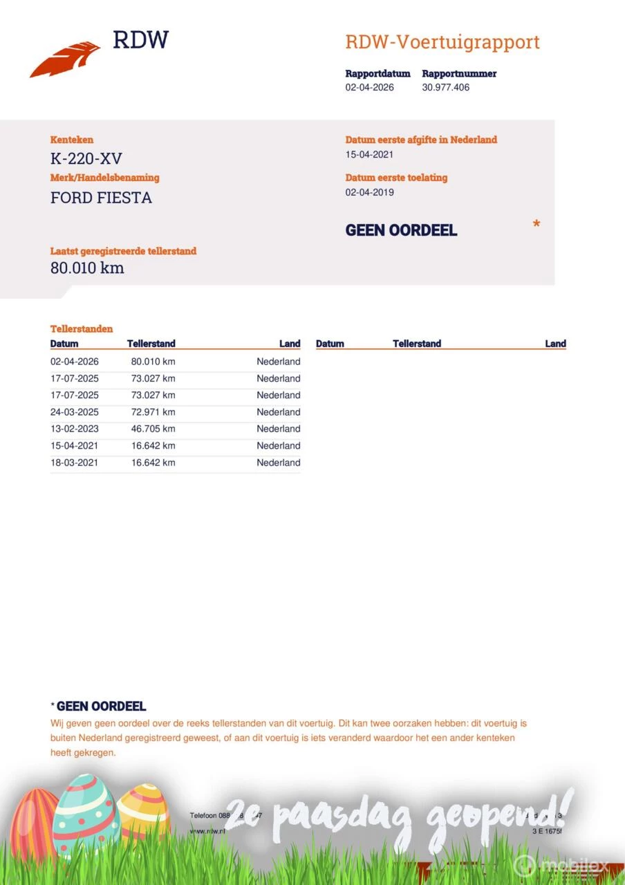 Hoofdafbeelding Ford Fiesta