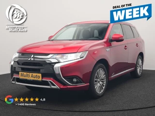 Mitsubishi Outlander 2.4 Intense Plug In Hybrid 225pk Dealer O.H. PHEV | Cruise Control | Camera | Alcantara Sporstoelen Verwarmd | Keyless | Apple Carplay | Navigatie | DAB |