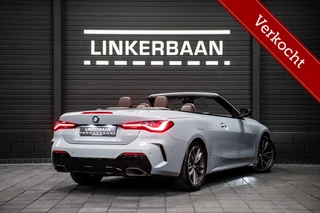 BMW 4-serie Cabrio M440i xDrive | Vol opties | Curved Display | H&K | Laser | Trekhaak | Leder | NL auto |