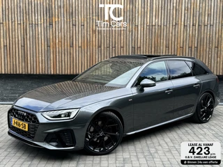 Audi A4 Avant 35 TFSI S edition Automaat | Panoramadak | LED | Sportstoelen | Stoelverwarming | Extra getint glas | 20 inch lichtmetalen velgen | Apple CarPlay | Climate control | Parkeersensoren voor en achter