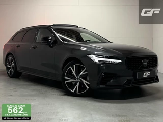 Volvo V90 2.0 T6 Plug-in hybrid AWD Ultra Dark Pano H/K 360 ACC Trekh.