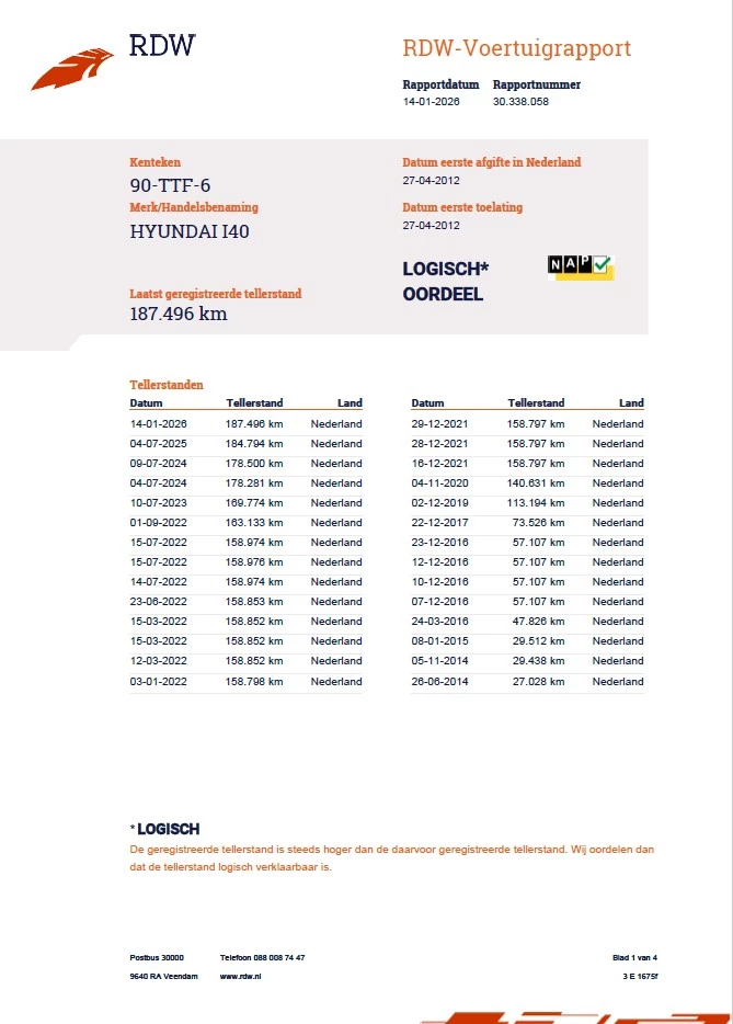 Hoofdafbeelding Hyundai i40