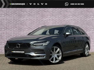 Volvo V90 2.0 T5 Inscription | Trekhaak | Bowers & Wilkins | Schuif/kantel Panoramadak | Adaptieve cruise | 360° Camera | Keyless entry/start | HUD | Apple carplay/android auto | BLIS | Stoelverwarming |