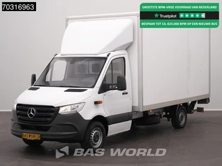 Mercedes Sprinter 314 CDI Automaat Bakwagen Laadklep Lat om Lat Zijdeur Airco Meubelbak Koffer Airco