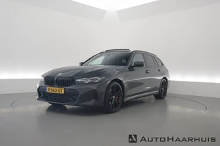 BMW 3 Serie Touring 330e M Sport | Facelift | Pano | HUD | Elek. Stoelen | Keyless | Elek. Trekhaak | Camera | 19''