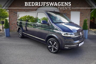 Hoofdafbeelding Volkswagen Caravelle Volkswagen Caravelle T6.1 2.0 TDI 204 PK DSG L2H1 DUB/CAB A-Deuren ACC | LED | Leder | Apple Carplay/ Android Auto | Privacy glass |