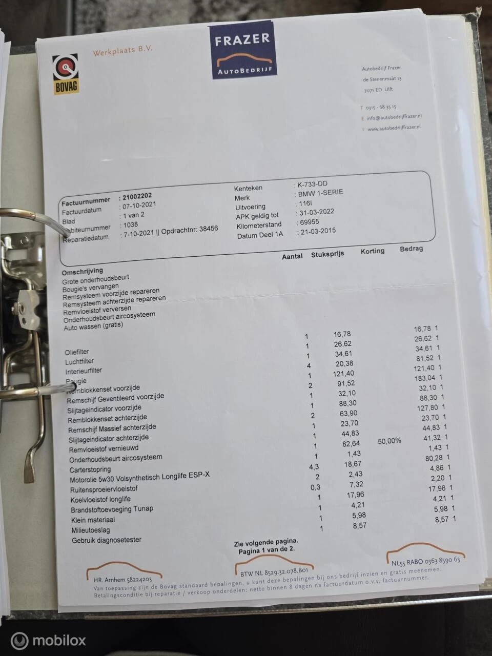 Hoofdafbeelding BMW 1 Serie