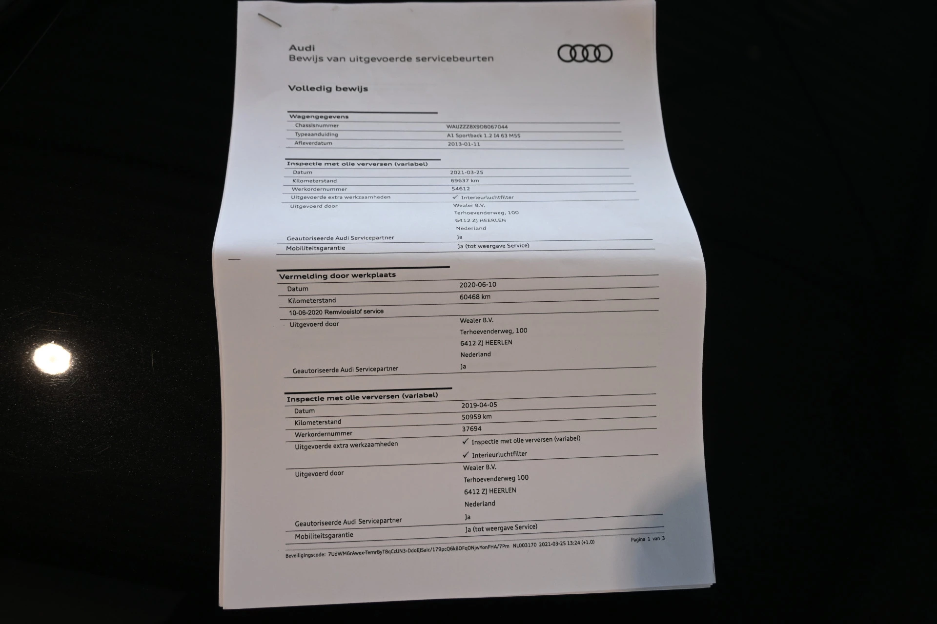 Hoofdafbeelding Audi A1 Sportback